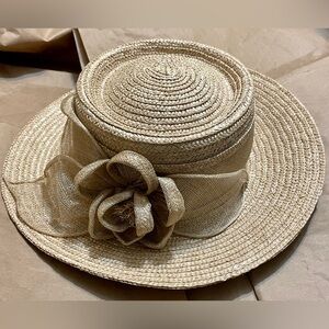Betmar NY Straw Boater Hat